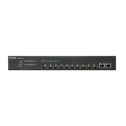 Zyxel 10-Port 10G Fiber + 2-Port Multi-Gig Smart Managed Fiber Switch - NebulaFlex Cloud [XS1930-12F-ZZ0101F]