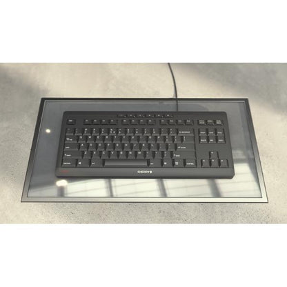 Cherry STREAM TKL? - Keyboard - Corded - QWERTY - Black [JK-8600EU-2]