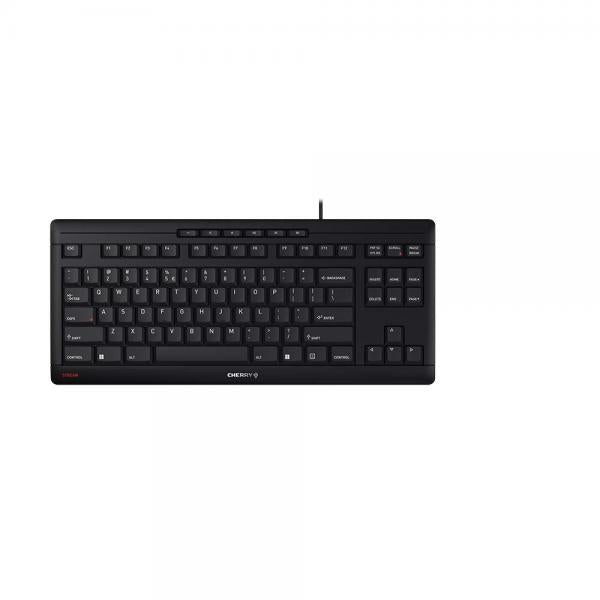 Cherry STREAM TKL? - Keyboard - Corded - QWERTY - Black [JK-8600EU-2]