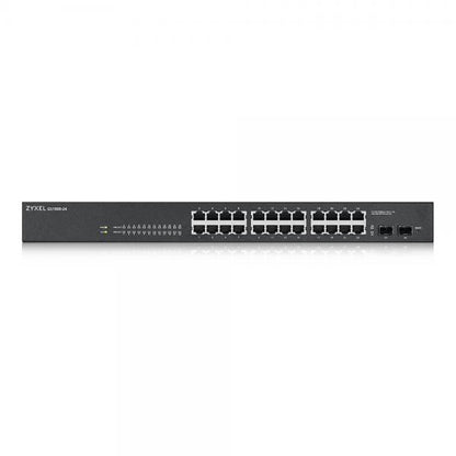 Zyxel GS-1900-24 v2 Gestito L2 Gigabit Ethernet (10/100/1000) 1U Nero [GS1900-24-EU0102F]