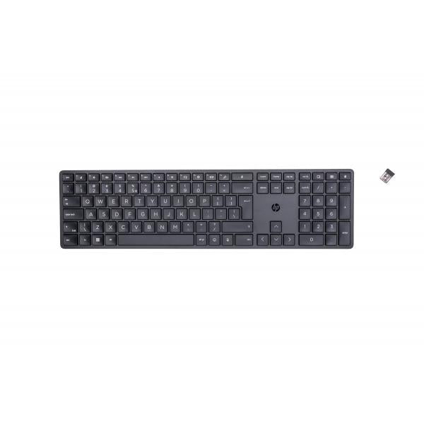 Hp 450 Programmable Wireless Keyboard - QWERTY [4R184AA#ABB]