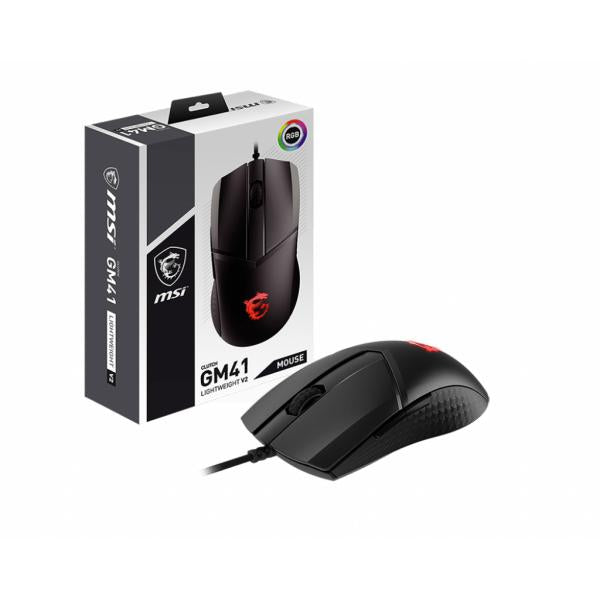 MSI MOUSE GAMING CLUTCH GM41 LIGHTWEIGHT V2 [S12-0400D20-C54] 