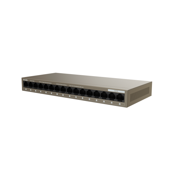 INTERRUPTOR DE TIENDA 16 PUERTOS ETHERNET BASE-T GIGABIT [TEG1016M] 