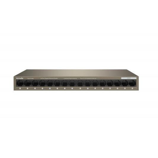 INTERRUPTOR DE TIENDA 16 PUERTOS ETHERNET BASE-T GIGABIT [TEG1016M] 