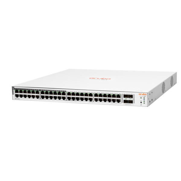 HPE NETWORKING INSTANT ON SWITCH 48P GIGABIT CL4 POE 4P SFP 370W 1830 [JL815A]