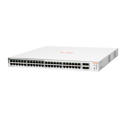 HPE NETWORKING INSTANT ON SWITCH 48P GIGABIT CL4 POE 4P SFP 370W 1830 [JL815A]