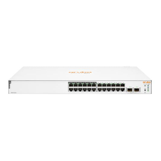 HPE NETWORKING INSTANT ON SWITCH 24P GIGABIT CL4 POE 2P SFP 195W 1830 [JL813A]