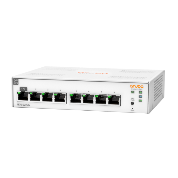 Aruba Instant On 1830 8G Gestito L2 Gigabit Ethernet (10/100/1000) [JL810A#ABB]