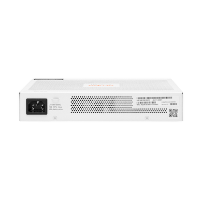 Aruba Instant On 1830 8G 4p Class4 PoE 65W Administrado L2 Gigabit Ethernet (10/100/1000) Compatible con alimentación a través de Ethernet (PoE) 1U [JL811A#ABB]