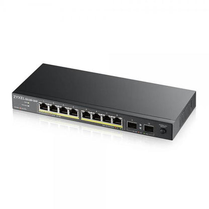 Zyxel GS1100-10HP v2 Non gestito Gigabit Ethernet (10/100/1000) Supporto Power over Ethernet (PoE) Nero [GS1100-10HP-EU0102F]