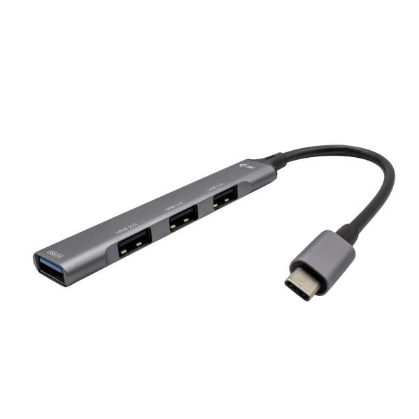 I-TEC USB-C METAL HUB 1X USB 3.0 e 3X USB 2.0 [C31HUBMETALMINI4]