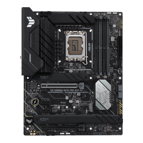 ASUS MB H670, TUF GAMING H670-PRO WIFI D4, LGA 1700, DDR4, ALDER LAKE [TF GA H670-PRO WF D4]