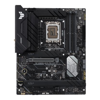 ASUS MB H670, TUF GAMING H670-PRO WIFI D4, LGA 1700, DDR4, ALDER LAKE [TF GA H670-PRO WF D4] 