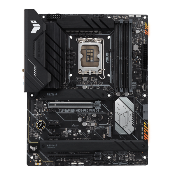 ASUS MB H670, TUF GAMING H670-PRO WIFI D4, LGA 1700, DDR4, ALDER LAKE [TF GA H670-PRO WF D4]