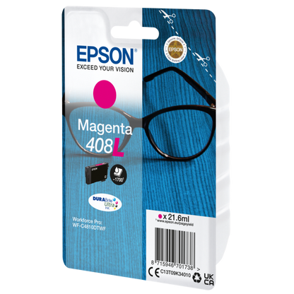 EPSON CARTUCCIA MAGENTA 408L DURABRITE ULTRA INK [C13T09K34010]