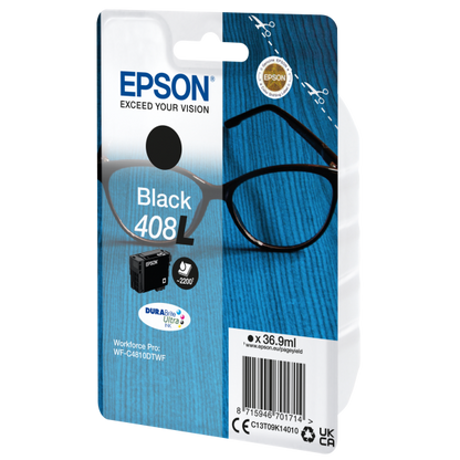 EPSON BLACK 408L DURABRITE ULTRA INK CARTRIDGE [C13T09K14010]