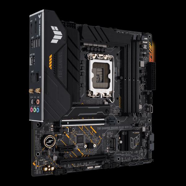 ASUS MB B660, TUF GAMING B660M-PLUS WIFI, LGA 1700, DDR4, MATX, ALDER LAKE [TUF GAM B660M-P W D4] 