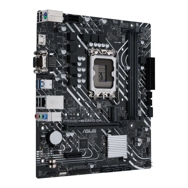 ASUS PRIME H610M-D D4 Intel H610 LGA 1700 micro ATX [90MB1A00-M0EAY0]