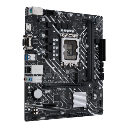 ASUS PRIME H610M-D D4 Intel H610 LGA 1700 micro ATX [90MB1A00-M0EAY0]