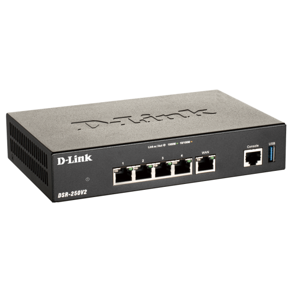 D-LINK ROUTER 5 PORTE GIGABIT VPN [DSR-250V2]