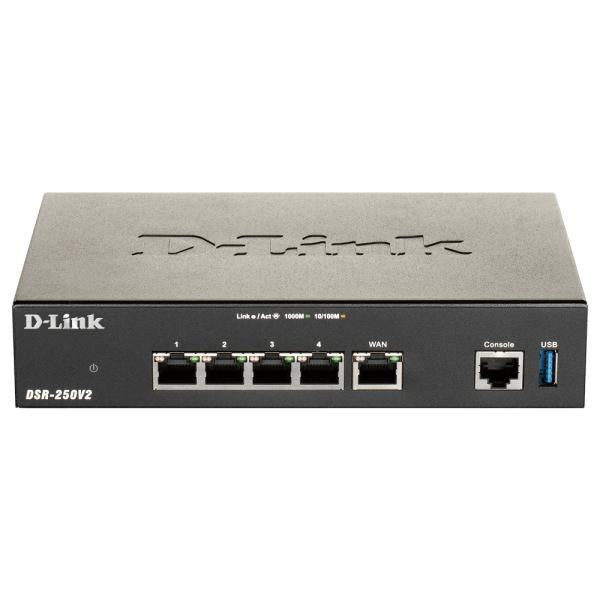 D-LINK ROUTER 5 PORTE GIGABIT VPN [DSR-250V2]