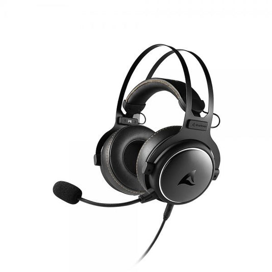 Sharkoon SKILLER SGH50 Over-the-Head Wired Headset Gaming Black [SKILLERSGH50] 