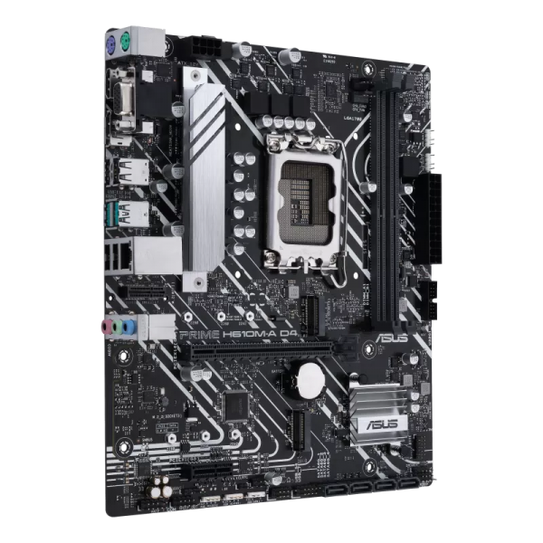 ASUS PRIME H610M-A D4-CSM Intel H610 LGA 1700 micro ATX [90MB19P0-M0EAYC]