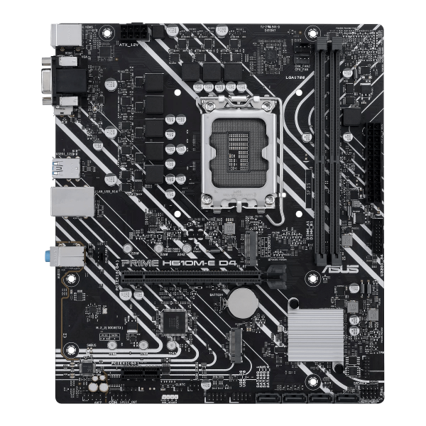 ASUS MB H610, PRIME H610M-E D4, LGA 1700, DUAL M.2 - CSM, 90MB19N0-M0EAY0 [PRIME H610M-E D4-CSM]