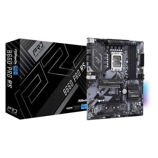 ASROCK MB B660, B660M PRO RS, LGA 1700, 4DDR4, MATX, ALDER LAKE [B660M PRO RS]