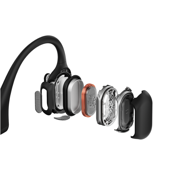 SHOKZ OpenRun Pro Auricolare Wireless Passanuca Sport Bluetooth Nero [S810BK]