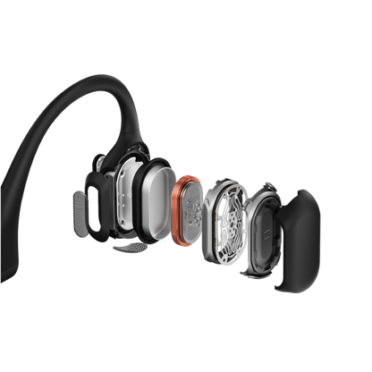 SHOKZ OpenRun Pro Auricolare Wireless Passanuca Sport Bluetooth Nero [S810BK]