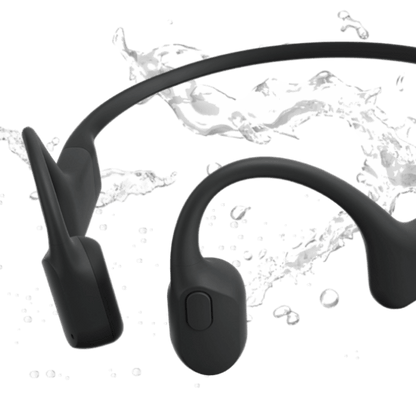 SHOKZ OpenRun Auricular Bluetooth Inalámbrico Deportivo con Banda para el Cuello Negro [S803BK] 