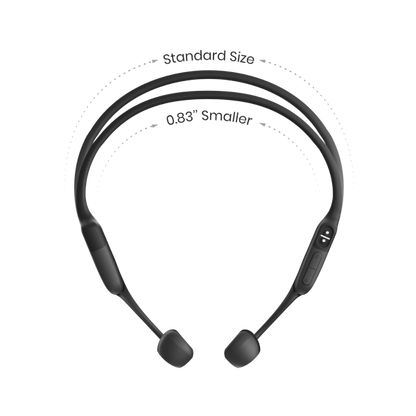 SHOKZ OpenRun Auricular Bluetooth Inalámbrico Deportivo con Banda para el Cuello Negro [S803BK] 