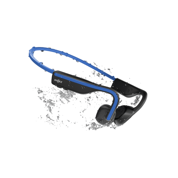 SHOKZ OpenMove Cuffie Wireless A clip Musica e Chiamate USB tipo-C Bluetooth Blu [S661BL]