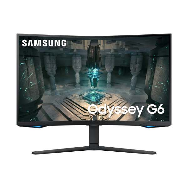 Samsung Odyssey Monitor Gaming G6 da 32'' QHD Curvo [LS32BG650EUXEN]