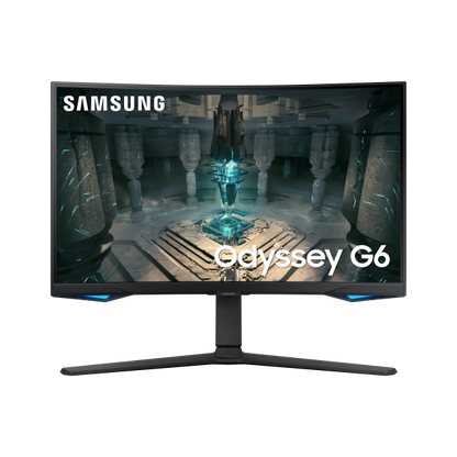 Samsung Odyssey Monitor Gaming G6 da 27'' QHD Curvo [LS27BG650EUXEN]