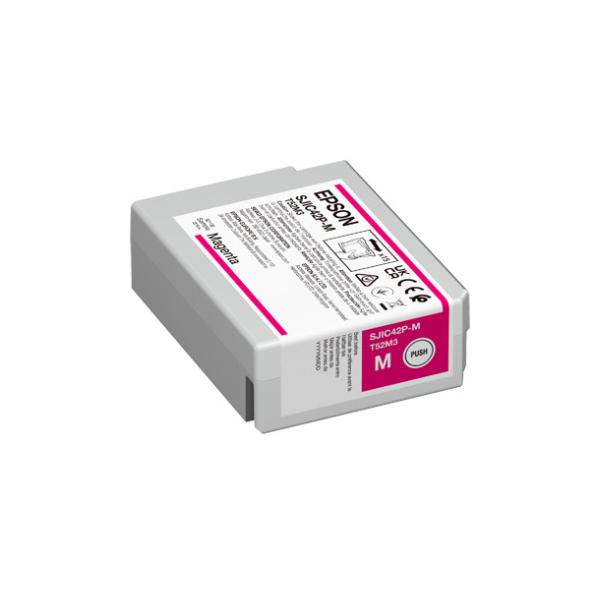 Epson SJIC42P-M cartuccia d'inchiostro 1 pz Compatibile Magenta [C13T52M340]