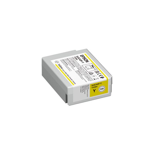 Epson SJIC42P-Y cartuccia d'inchiostro 1 pz Originale Giallo [C13T52M440]