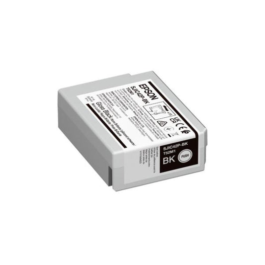 Epson SJIC42P-BK cartuccia d'inchiostro 1 pz Originale Nero [C13T52M140]