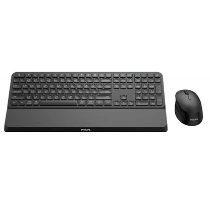 Philips 6000 series SPT6607B/34 teclado Ratón incluido RF inalámbrico + Bluetooth Negro [SPT6607B/34]