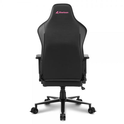 Sharkoon SGS30 Silla Gaming Universal Silla Acolchada Tapizada Negro, Rosa [SKILLERSGS30BLACK/PINK] 