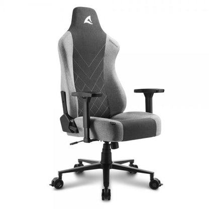 Sharkoon SKILLER SGS30 FABRIC BK/GY GAMING SEAT FABRIC COVER [SKILLERSGS30FABRICGREY]