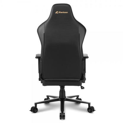 Sharkoon SGS30 Sedia per gaming universale Sedia imbottita tappezzata Beige, Nero [SKILLERSGS30BLACK/BEIGE]