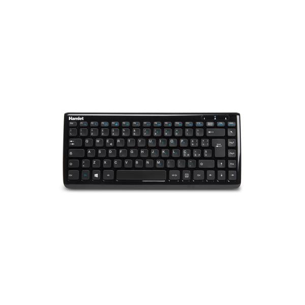 Hamlet XKKITA400CU teclado USB QWERTY Italiano Negro [XKKITA400CU] 