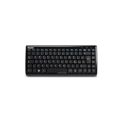 Hamlet XKKITA400CU teclado USB QWERTY Italiano Negro [XKKITA400CU] 