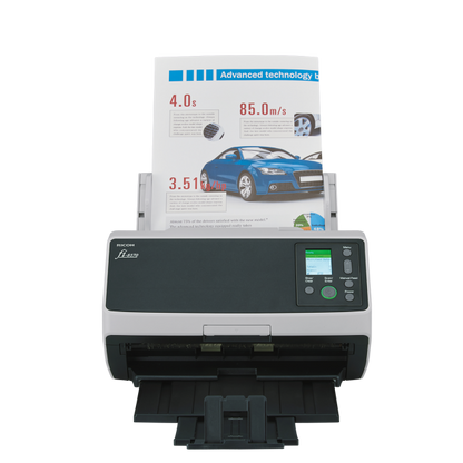 Ricoh fi-8170 ADF + scanner ad alimentazione manuale 600 x 600 DPI A4 Nero, Grigio [PA03810-B051]