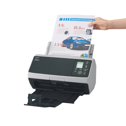 Ricoh fi-8170 ADF + scanner ad alimentazione manuale 600 x 600 DPI A4 Nero, Grigio [PA03810-B051]