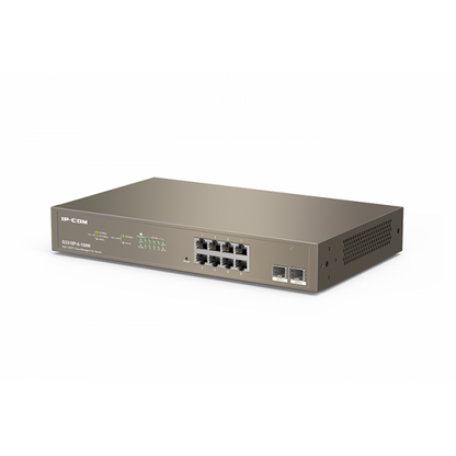 IP-COM Networks G3310P-8-150W switch di rete Gestito L2 Gigabit Ethernet (10/100/1000) Supporto Power over Ethernet (PoE) Grigio [G3310P-8-150W]