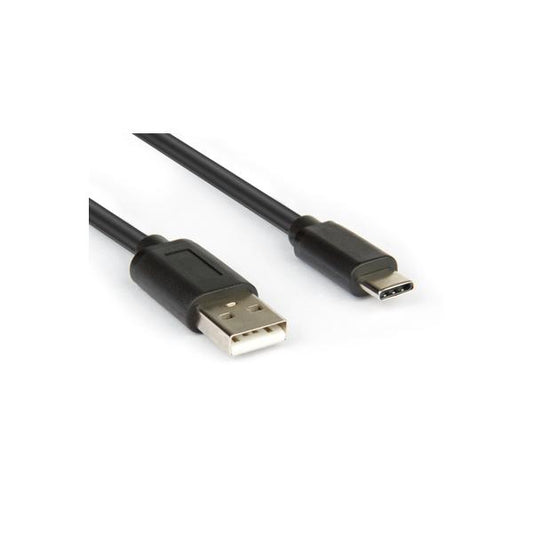 Hamlet XCU2A-UC-MM10 USB cable 1 m USB 2.0 USB A USB C Black [XCU2A-UC-MM10]
