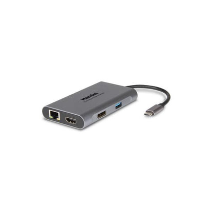 Hamlet HDKC-PD400D replicatore di porte e docking station per notebook Cablato USB 3.2 Gen 1 (3.1 Gen 1) Type-C Grigio [HDKC-PD400D]